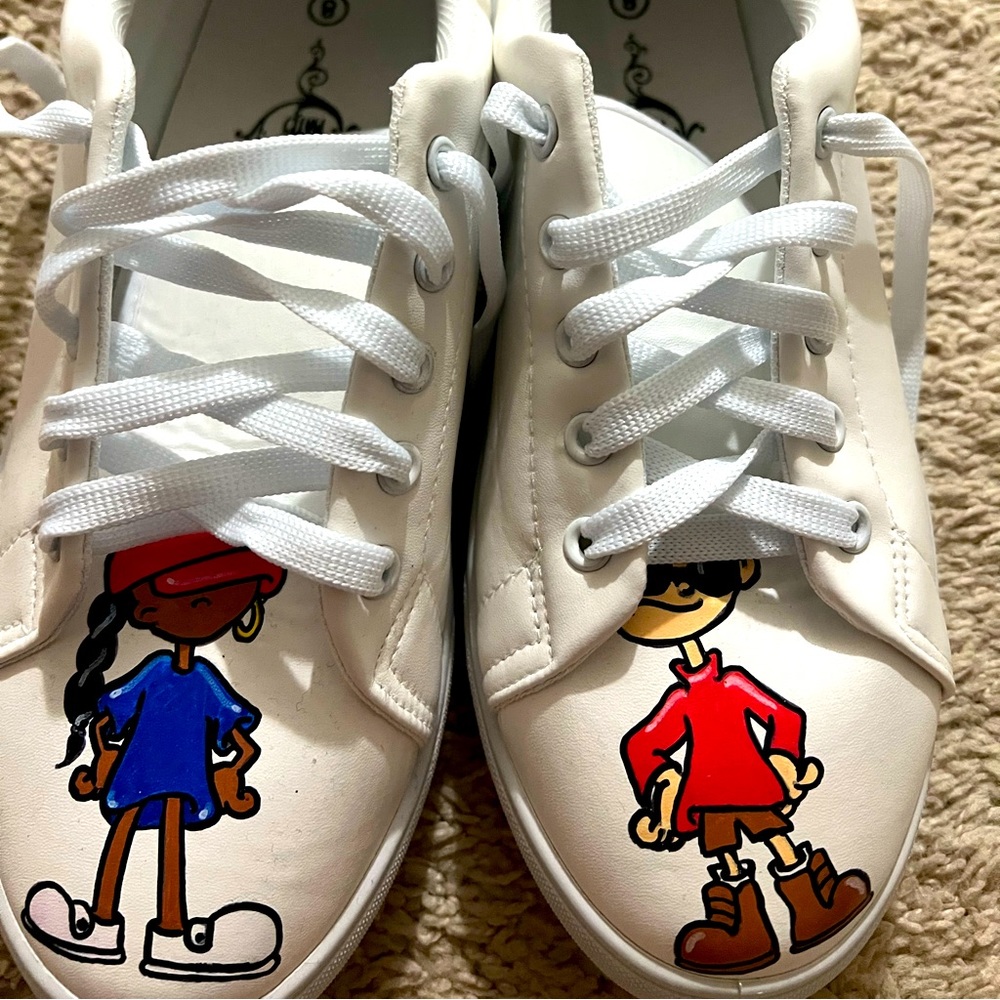 Custom “Kids Next Door” shoes by THCustoms LLC